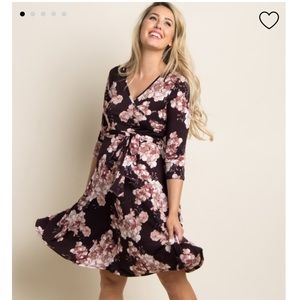 PinkBlush maternity wrap dress. Like new